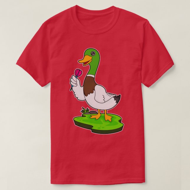Camiseta Duck Darts Dart (Frente do Design)