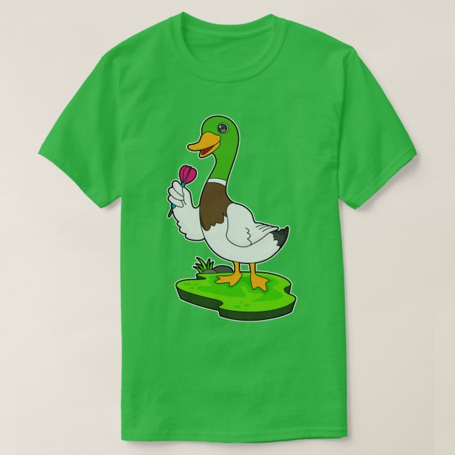 Camiseta Duck Darts Dart (Frente do Design)