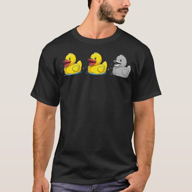 Camiseta Duck Duck Grey Duck Funny Minnesota Joke Rubber Du (Frente)