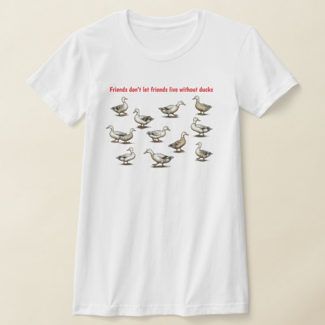 Camiseta Duck Friends (Postura )