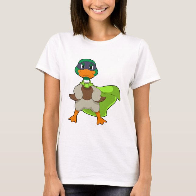 Camiseta Duck Hero Cape (Frente)