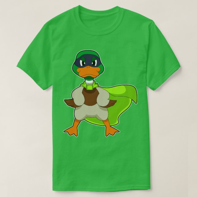 Camiseta Duck Hero Cape (Frente do Design)