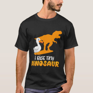 Camiseta Duck Holder I Rise Minúscula Duck Dinossauro Pata