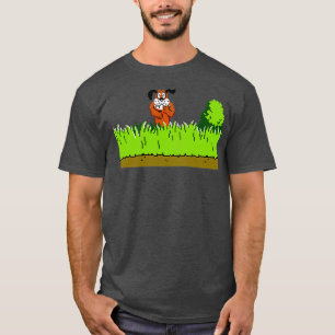 Camiseta Duck Hunt Dog rindo