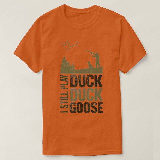 Camiseta Duck Hunter Citado Eu Ainda Toco Pato Pato Sapo Ho (Frente do Design)