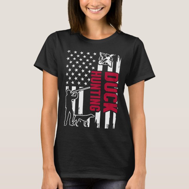 Camiseta Duck Hunting Season  Hunter  1 (Frente)