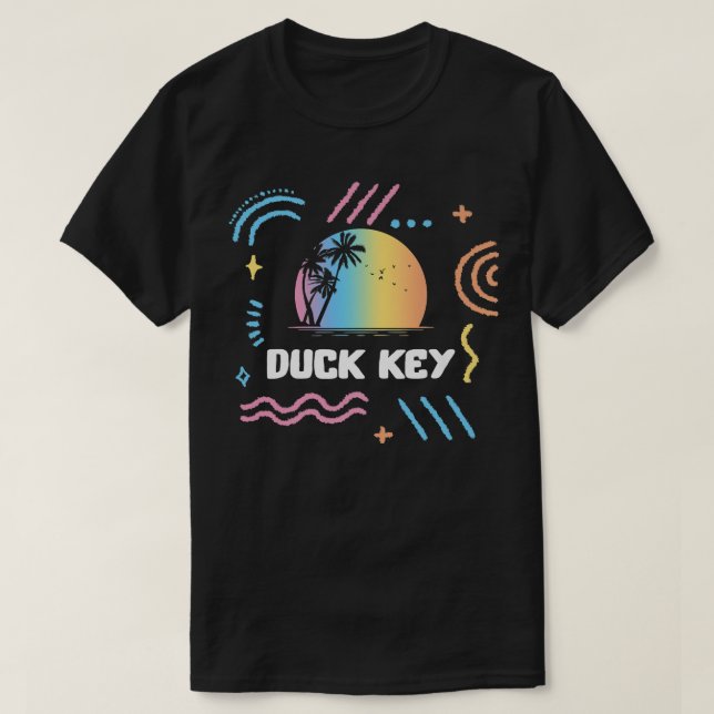 Camiseta Duck Key Surfing Family Matching trip Sou (Frente do Design)