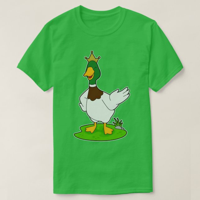 Camiseta Duck King Crown (Frente do Design)