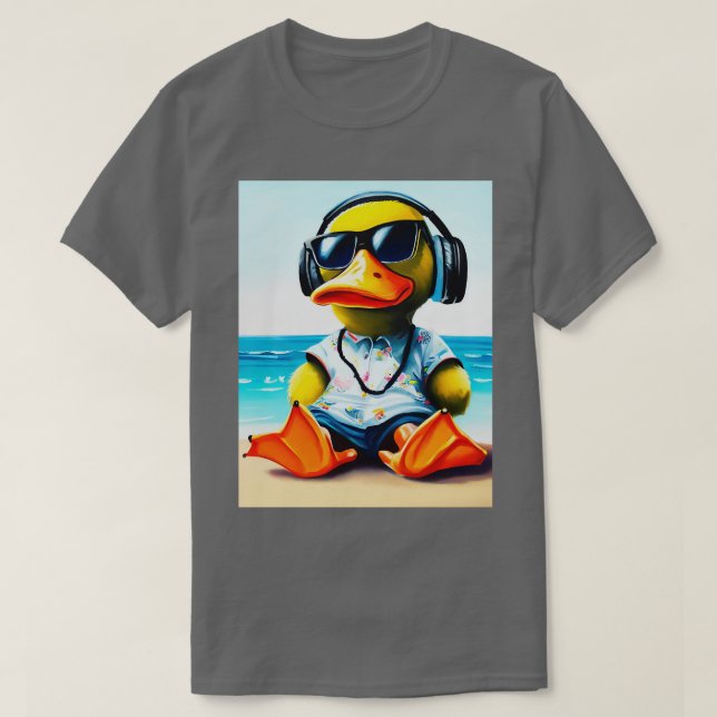 Camiseta Duck love Summer (Frente do Design)