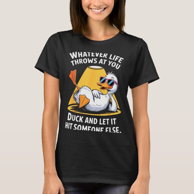 Camiseta Duck Lover Funny Quote For Men Women Boys Kids Gra (Frente)
