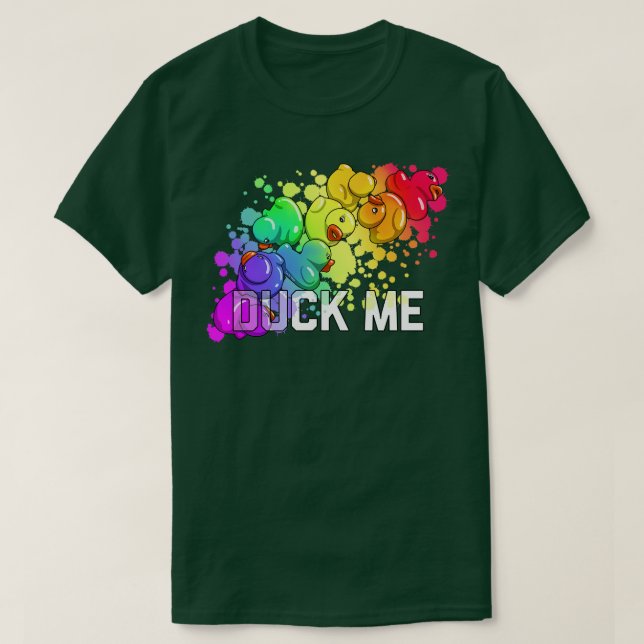 Camiseta Duck Me (Frente do Design)