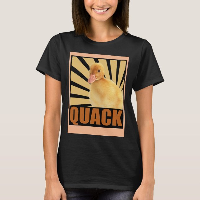 Camiseta Duck Quack Poultry Breeder Runner Duck (Frente)