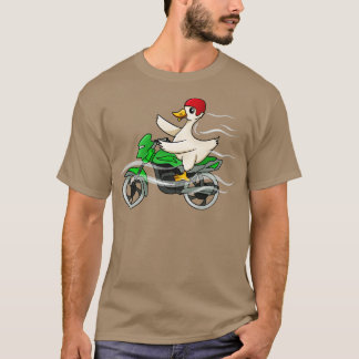 Camiseta Duck Riding Motorbike