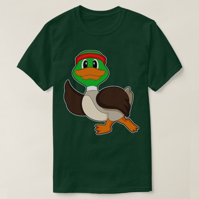 Camiseta Duck Runner Running Sports 2 (Frente do Design)