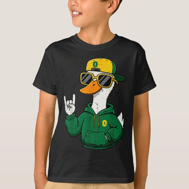 Camiseta Duck Sungles Boys Girls Youth Teen Kids Men Women  (Frente)