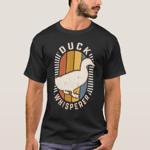 Camiseta Duck Whisperer Vintage Refiro Clássico Amor Animal