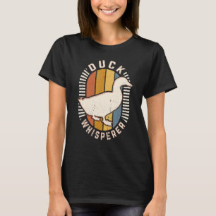 Camiseta Duck Whisperer Vintage Refiro Clássico Amor Animal