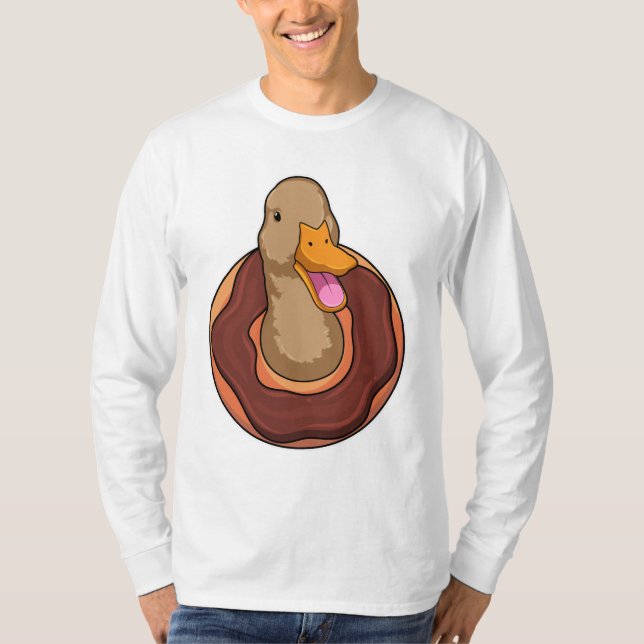 Camiseta Duck with Donut (Frente)