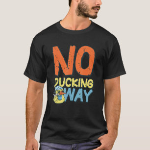 Camiseta Duck Work Dizendo Sem Caminho De Pato