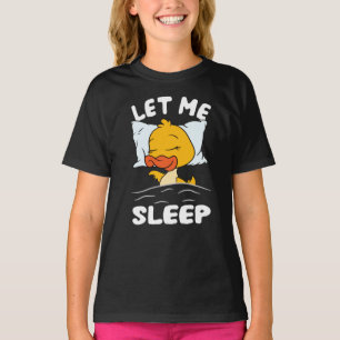 Camiseta Ducket Deixe-Me Dormir Pato