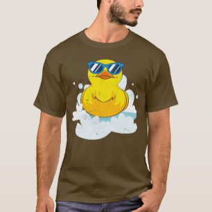Camiseta Ducky Legal Ducking Engraçado Bath Toy Pato de Bor