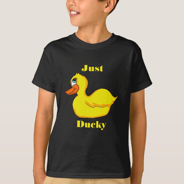 Camiseta Ducky Yellow Duck Boys T-Shirt (Frente)
