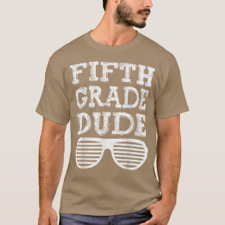 Camiseta Dude Do Quinto Ano De Volta À Oferta Escolar