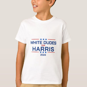 Camiseta Dudes For Kamala Harris 2024 Retro Button Eletion