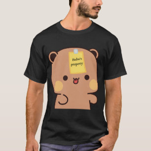 Camiseta Dudu Brownie Bear É Propriedade Panda Bubu’S