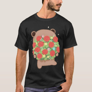 Camiseta Dudu Dá Flores De Bubu Para Dia de os namorados