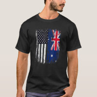Duel Flag Austrália e cidadão americano duelo