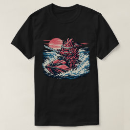 Camiseta Duelista de Jet Ski de Fruta do Dragão — Corrida d