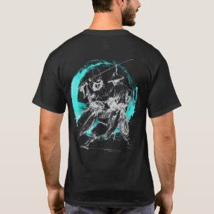 Camiseta Duelo de Samurai 3 Azul Escuro
