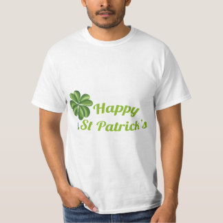 Camiseta Duende Alegre Ilustração 3D do Dia de São Patrício