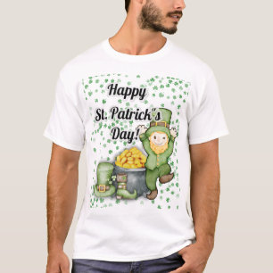Camiseta Duende Feliz Dia de São Patrício