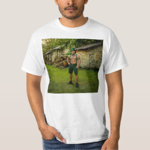 Camiseta Duende festivo do Dia de São Patrício da SlipperyJ