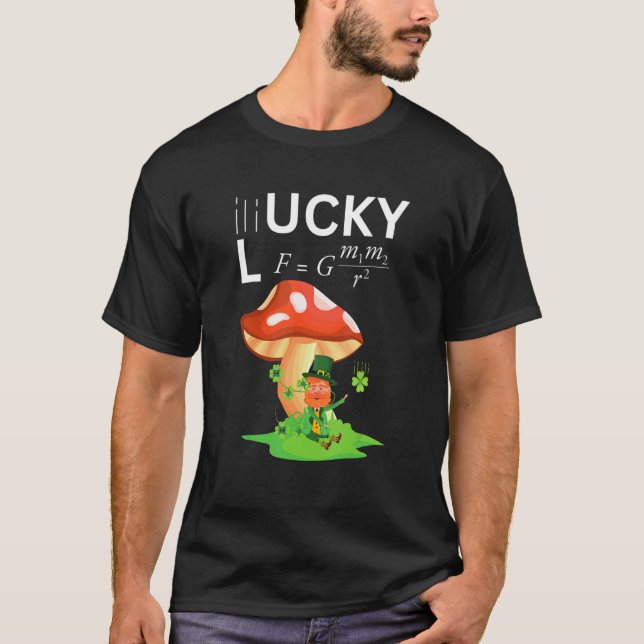 Camiseta Duende Lei da Gravidade de Newton professores de f (Frente)
