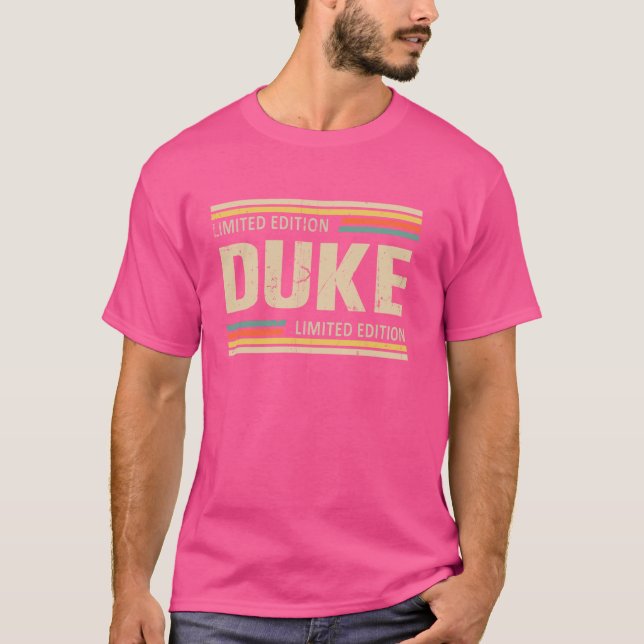 Camiseta DUKE Limited Edition Shirt DUKE Name Personalizado (Frente)