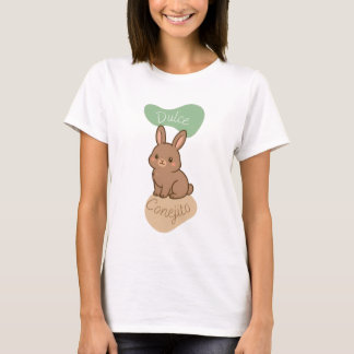 Camiseta dulce conejito