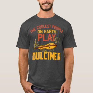 Camiseta Dulcimer Music Lover Mountain Dulcimer Player
