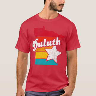 Camiseta Duluth Minnesota Vintage angustiou Souvenir 2