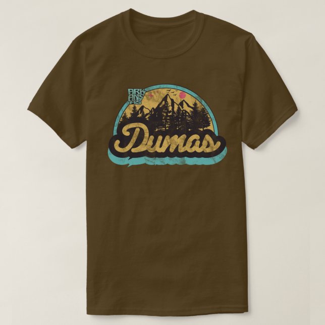 Camiseta Dumas, Arkansas (Frente do Design)