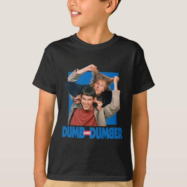 Camiseta Dumb E Dumber - Lloyd Christmas E Harry Dunne (Frente)