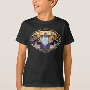 Camiseta Dumbledore falando no Excelente Hogwarts Hall