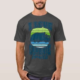 Camiseta Dump Truck Driver Big Rig I AMOR GARBAGE TRUCK Tru