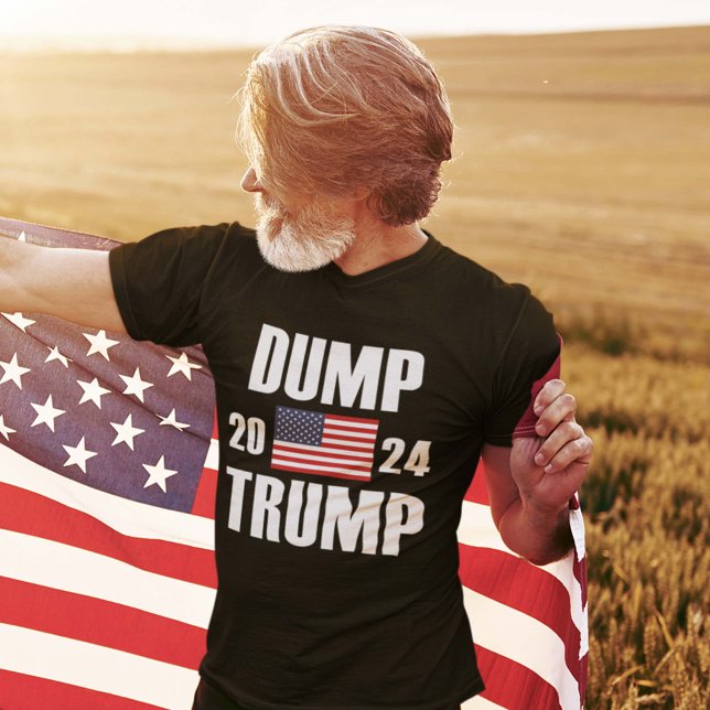 Camiseta Dump Trump 2024 (Criador carregado)