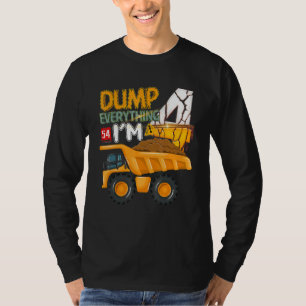 Camiseta Dump Tudo Im 4 anos Constru de 4 anos