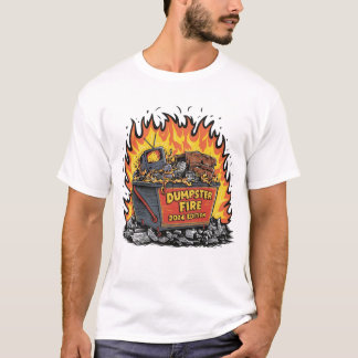 Camiseta Dumpster fire edição de 2024