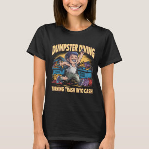 Camiseta Dumpster Mergulha Na Montanha Do Lixo