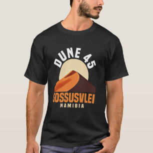 Camiseta Duna 45 Sossusvlei Namíbia Deserto do Namibe Viage